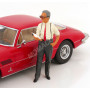 FIGURINE ENZO FERRARI AVEC PORTE BLOC