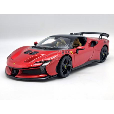 FERRARI SF90 XX STRADALE 2024 ROUGE "ROSSO MAGMA" TOIT NOIR (16020RD)