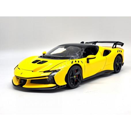 FERRARI SF90 XX STRADALE 2024 JAUNE "GIALLO MODENA" TOIT NOIR (16020YL)