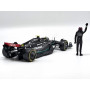 MERCEDES GP F1 W14 TEAM MERCEDES-AMG PETRONAS 44 LEWIS HAMILTON 2023 AVEC PILOTE