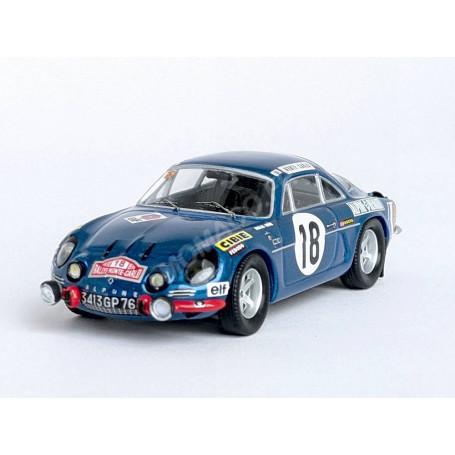 RENAULT ALPINE A110 18 JEAN-PIERRE NICOLAS/CLAUDE ROURE RALLYE MONTE-CARLO 1970