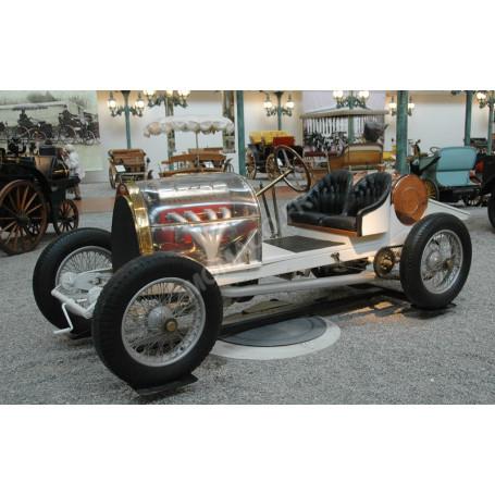 BUGATTI TYPE 21 "ROLLAND GARROS" 1915 CAPOT MOTEUR TRANSPARENT