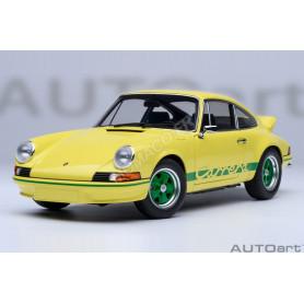 PORSCHE 911 CARRERA 2.7 RS JAUNE/BANDES VERTES