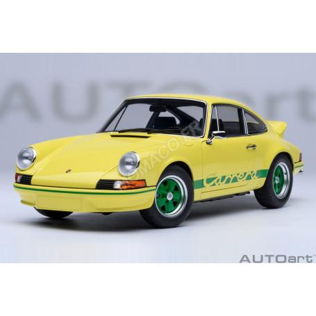 PORSCHE 911 CARRERA 2.7 RS JAUNE/BANDES VERTES