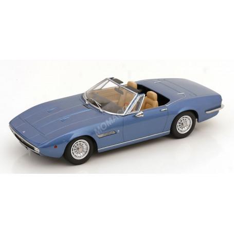 MASERATI GHIBLI SPYDER AVEC JANTES EN ALLIAGE 1970 BLEU CLAIR METALLISE