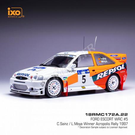 FORD ESCORT 5 SAINZ/MOYA RALLYE WRC ACROPOLIS 1997 1ER