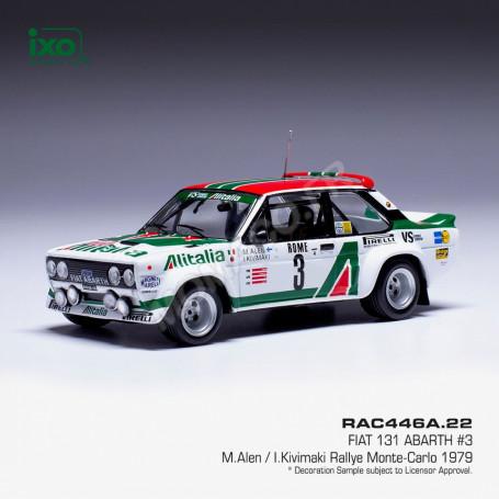 FIAT 131 ABARTH 3 ALEN/KIVIMAKI RALLYE MONTE-CARLO 1979