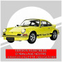 PORSCHE 911 RS 2.7 JAUNE/NOIR (VERSION ASSEMBLEE AVEC BOITAGE NEUTRE)