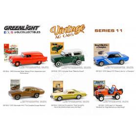 COFFRET DE 6 PIECES : VINTAGE AD CARS - SERIES 11 (EPUISE)