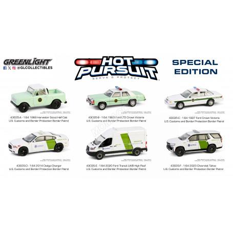 COFFRET DE 6 PIECES : HOT PURSUIT - EDITION SPECIALE "U.S. CUSTOMS AND BORDER PROTECTION BORDER PATROL"