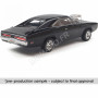 DODGE CHARGER AVEC MOTEUR SORTANT 1970 NOIR