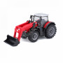 MASSEY FERGUSON 8740S AVEC CHARGEUSE - TRACTEUR A FRICTION