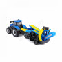 NEW HOLLAND T7.315 AVEC REMORQUE ALEATOIRE - TRACTEUR A FRICTION