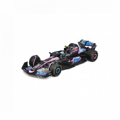 ALPINE F1 A524 TEAM BWT ALPINE 10 PIERRE GASLY 2024 (PACKAGING PREMIUM AVEC CASQUE)