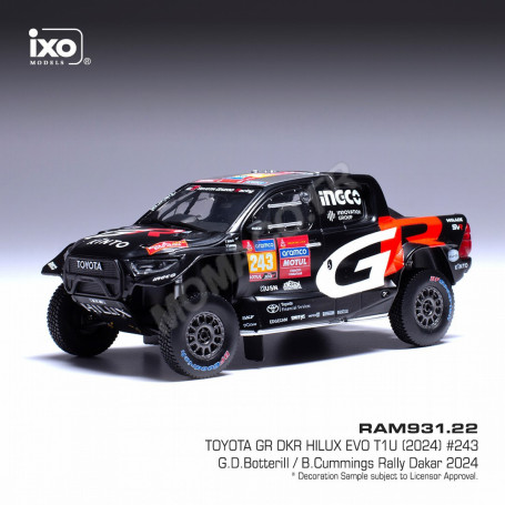 TOYOTA GR DKR HILUX EVO T1U 243 BOTTERILL/CUMMINGS RALLYE PARIS-DAKAR 2024