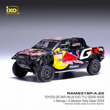 TOYOTA GR DKR HILUX EVO T1U 206 MORAES/MONLEON RALLYE PARIS-DAKAR 2024