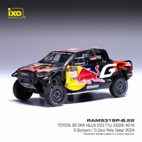 TOYOTA GR DKR HILUX EVO T1U 216 QUINTERO/ZENZ RALLYE PARIS-DAKAR 2024