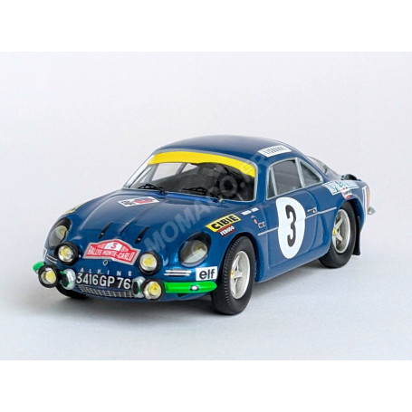 RENAULT ALPINE A110 3 JEAN VINATIER/JEAN-FRANCOIS JACOB RALLYE MONTE-CARLO 1970