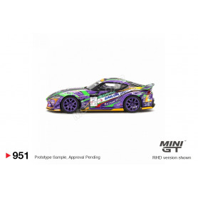 TOYOTA GR SUPRA KUHL "TEAM EVANGELION RACING" 91 D1GP 2021 (BLISTER EDITION) (RHD)