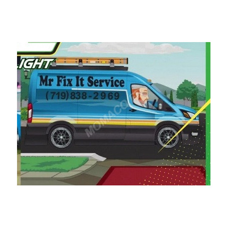 FORD TRANSIT 2015 "SOUTH PARK (1997-2025) - MR FIX IT SERVICE VAN"