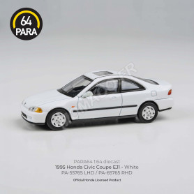 HONDA CIVIC COUPE 1995 BLANC "EJ WHITE" (LHD)