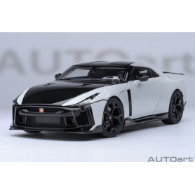 NISSAN GT-R50 BY ITALDESIGN BLANC METALLISE/NOIR