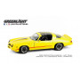 CHEVROLET CAMARO Z28 1980 AVEC TOIT OUVRANT JAUNE BANDES ROUGES