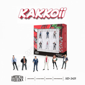 SET DE FIGURINE : 6 PERSONNAGES "KAKKOII"