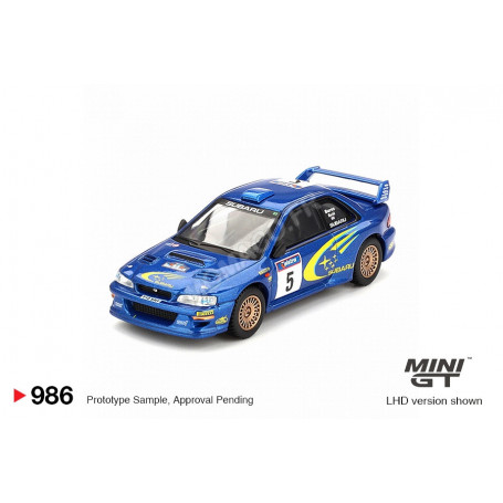 SUBARU IMPREZA WRC98 3 COLIN MCRAE / NICKY GRIST RALLYE MONTE-CARLO 1998 3EME (LHD)