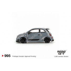 FIAT ABARTH 595 "LB-WORKS X ABAS WORKS" 2024 GRIS (BLISTER EDITION) (LHD)