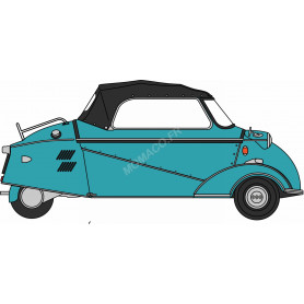 MESSERSCHMITT KR200 BUBBLE CAR BLEU CYAN