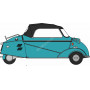 MESSERSCHMITT KR200 BUBBLE CAR BLEU CYAN