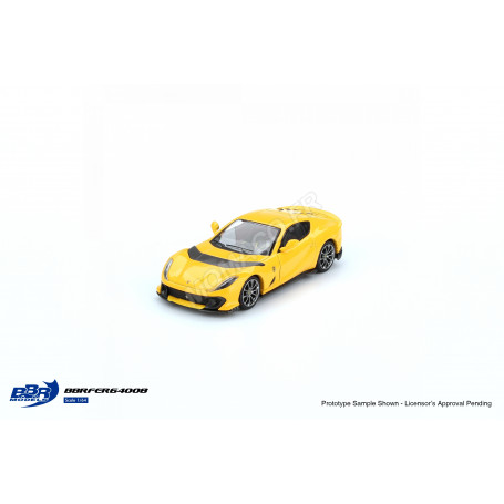 FERRARI 812 COMPETIZIONE 2021 JAUNE "GIALLO MODENA"